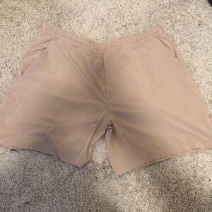 Lululemon Pace Breaker 7” Men's Tan Shorts